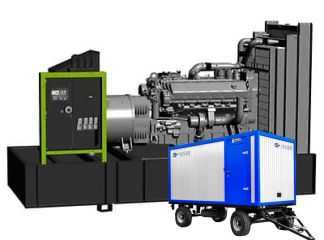 Дизельный генератор Pramac GSW 630 DO 230V 3Ф