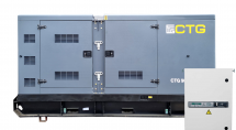 Газовый генератор CTG 90CG LPG в кожухе с АВР
