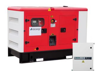 Азимут АД-32С-Т400-2РКМ11 в кожухе с АВР