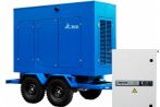 ТСС ЭД-40-Т400-2РПМ7 в погодозащитном кожухе на прицепе с АВР